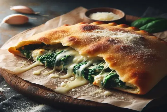 Calzone de Ricotta y Espinacas