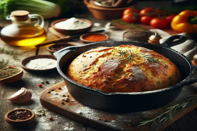 receta pan horno de leña