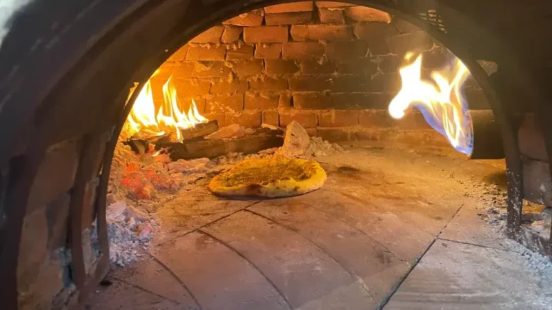 Horno de pizza casero